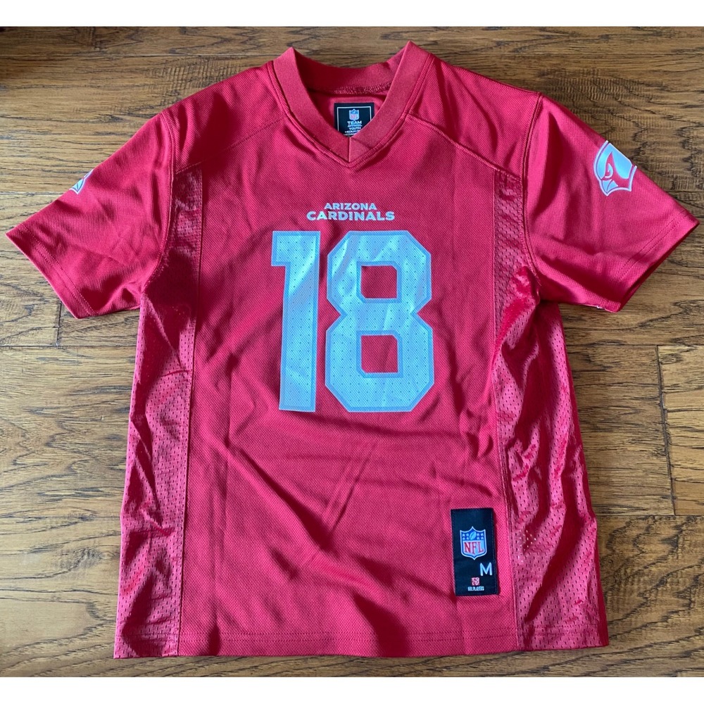 Marvin Harrison Jr Arizona Cardinals NFL Youth Jersey Red Size M 10/12 #18